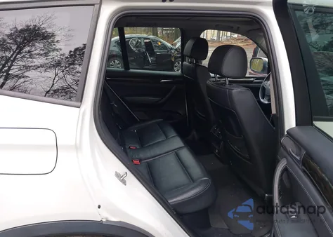 2012 BMW X3 xDrive28I z USA, uszkodzony, nr VIN 5UXWX5C54CL717447